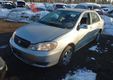 2003 Toyota Corolla Le из США, поврежденный, VIN 2T1BR32E93C130314